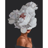 Kvetinová nežnosť 40x50cm, Art Craft - vypnuté plátno na rám
