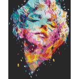 Marilyn Monroe art 40x50cm, Art Craft - vypnuté plátno na rám